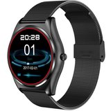 Ceas Smartwatch iUni N3 Plus, BT, 1.3 Inch, IOS si Android, Black